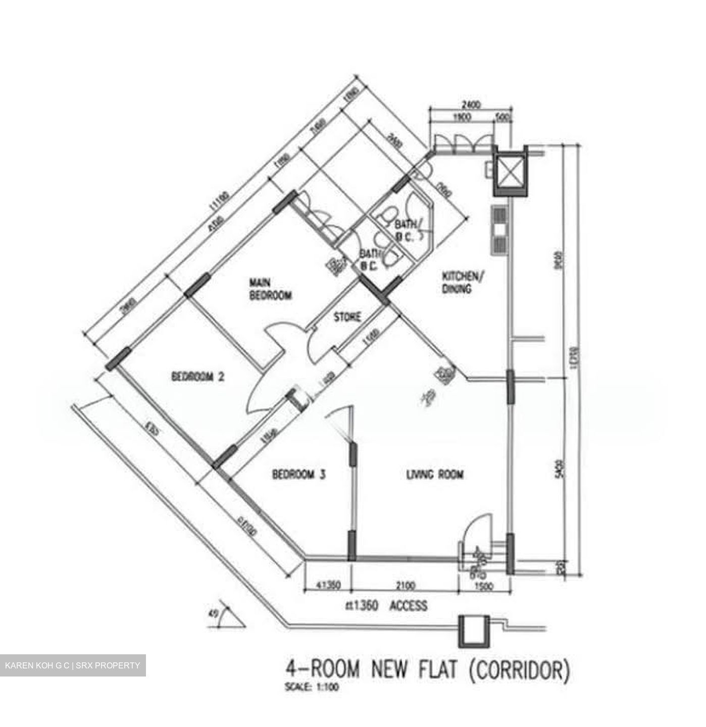 Blk 221 Serangoon Avenue 4 (Serangoon), HDB 4 Rooms #627942231